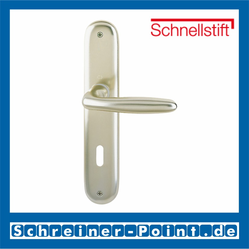 Hoppe Verona Aluminium Langschildgarnitur F2 Neusilber 1510/273P, 2962254, 6972160, 2962262, 2962271, 6972129, 2806593